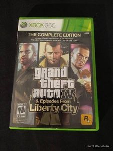 Xbox 360 Grand Theft Auto IV - Main Disc Only