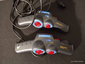 (2) QuickShot Flightgrip 2 NES Controllers