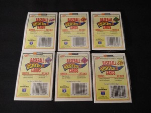 1993 Duracell Baseball Card Complete Set - Sealed Packs