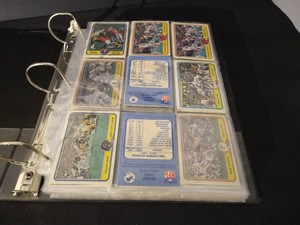 Vintage Football Card Album - 1970s & 1980s Leaders, Etc