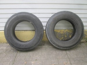 (OS) 2 Truck Tires Both Bridgestone...