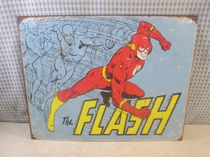(EC1) The Flash Metal Sign 16 x 12...