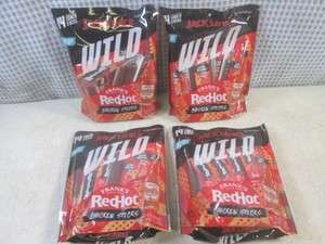 (B-1) 4 Bags of Jack Links Wild Fra...