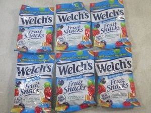 (B-3) 6 Bags of Welchs Mixed Fruit...