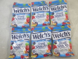 (B-3) 6 Bags of Welchs Mixed Fruit...