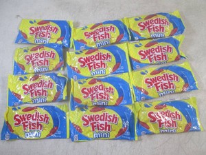 (B-1) 12 Bags of Swedish Fish Minis...