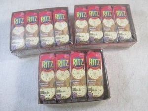 (B-1) 3 Packages of 8 6pc Ritz Pean...