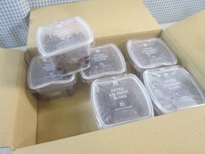 (C-3) 6 Containers of Pitted Kalama...