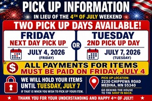 SPECIAL PICK-UP INSTRUCTIONS  PLEASE SEE PICTURE