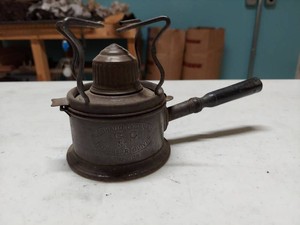 Rechaud Lyonnais G.C. No 1 French Copper Lined Spirit Burner Stove