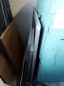 Lot Including 3 Metal Screen Printing Frames Mixed Sizes Largest 40x48