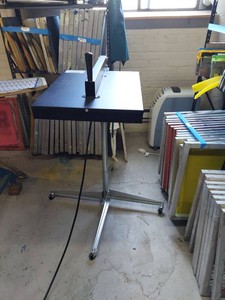 BBC Afford-A-Flash LC1600 Screen Printing Flash Dryer on Stand