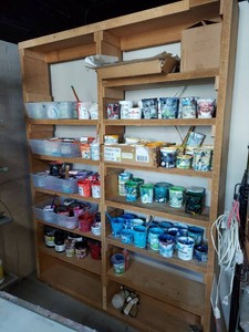 Lot Including Approximately 50 Used Screen Printing Ink Containers