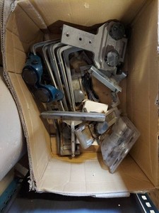 Lot Including Approx. 10 Industrial Hardware Press Parts Fixtures