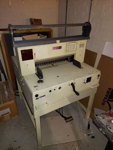 Triumph All-Purpose Paper Cutter Floor Model Manual Clamp See Photos