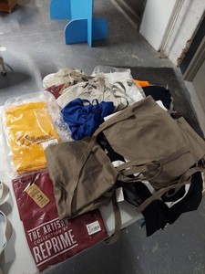 Lot Including Approx. 15 New Old Stock Aprons Reprime Fame Mixed