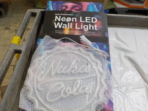 3 Neon LED Wall Lights...