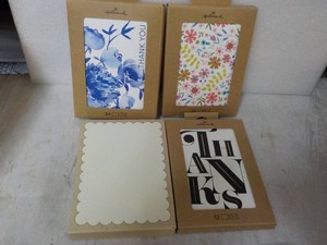 4 pkgs Thank -you and Blank Cards...