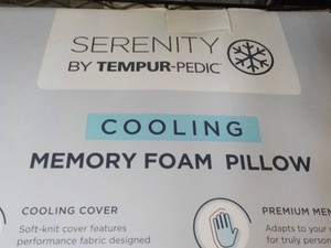 Serenity Cooling Memory Foam Pillow...