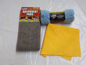 Absorbent Pads and Microfiber Towel...