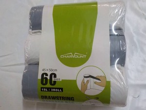60 Bags Drawstring Garbage Bags...