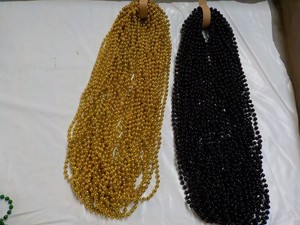 50 Black and Gold Necklaces...