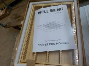 Coffee Pod Wood Holder...