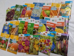 25 Seed Packets...