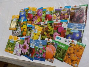25 Seed Packets...