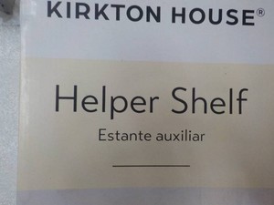 Helper Shelf...