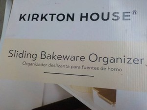 Sliding Bakeware Organizer...
