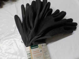 4 Pair Latex Coated Gloves...