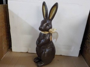 24 Chocolate Bunny Dcor...