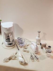 Various Kitchen Items, Electric Coffee Pot, Electric Knife, Hand Mixer and much more&nbsp