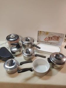 Flint Stainless Steel Pan, Revere Ware, Mikasa, and other Kitchen items