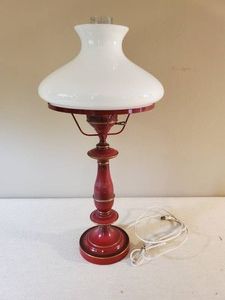 Gorgeous Lamp with glass globe