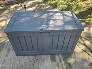Solid Suncast Patio Storage Container