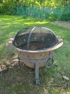 Large Heavy duty outdoor Wood Burning Bowl