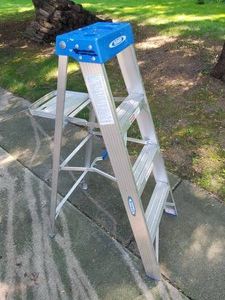 Werner Aluminum 3 rung step ladder