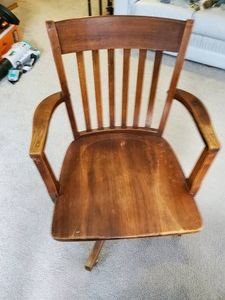 Highly collectable Murphy Brand Antique Office Chair
