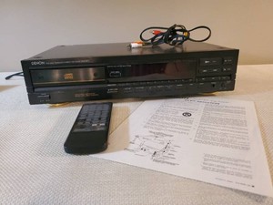 High end Denon Compact Disc Player DCD-910 with paperwork and remote