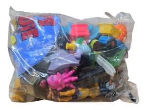 Bag of Mixed Small Toys & Figures  Fast Food Toys, Playset Parts, Loose Accessories