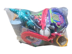Bag of Mixed Small Toy Figures & Fast Food Toys  Nickelodeon, Character Toys, Playset Parts