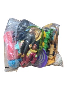 Bag of Mixed Small Toy Figures & Fast Food Toys  Character Pieces, Vehicles, Playset Parts