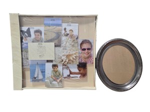 Collage Collection 10-Photo Frame & Oval Picture Frame Lot