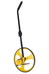 Stanley Measuring Wheel With Counter  Yellow SurveyDistance Wheel