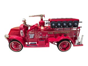 Beams Bulldog Mack 1917 Model AC Firetruck Decanter With Box  Regal China