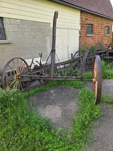 John Deere Steel Wheel Hay Rake