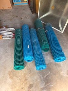 5 Rolls Plastic Fence