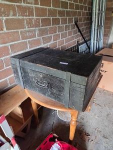 Vintage Wooden Trunk